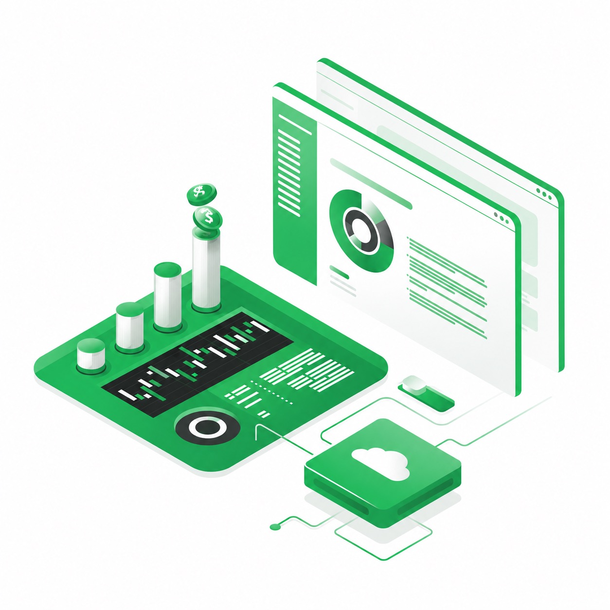 Custom dashboard / business system